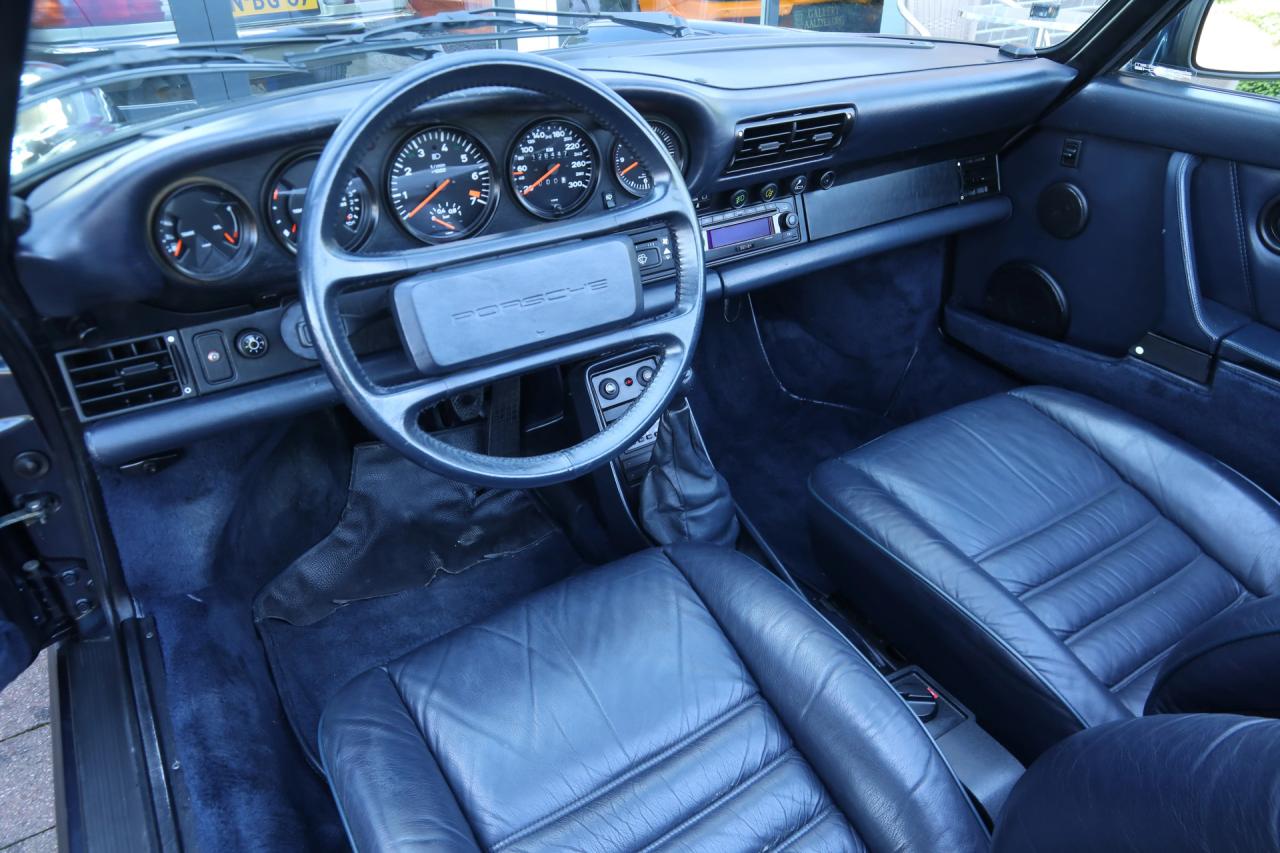 1988 Porsche 930 Turbo Cabriolet &ldquo;Newly delivered in Germany&rdquo;