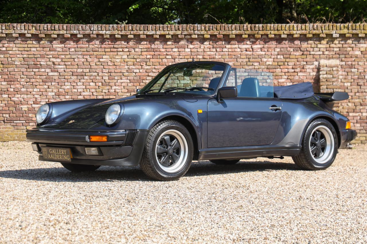 1988 Porsche 930 Turbo Cabriolet &ldquo;Newly delivered in Germany&rdquo;