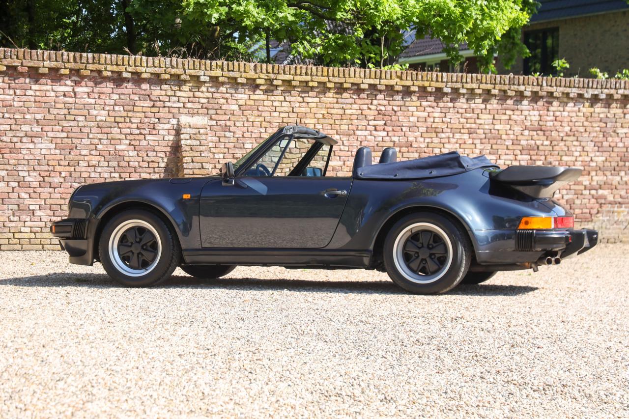1988 Porsche 930 Turbo Cabriolet &ldquo;Newly delivered in Germany&rdquo;