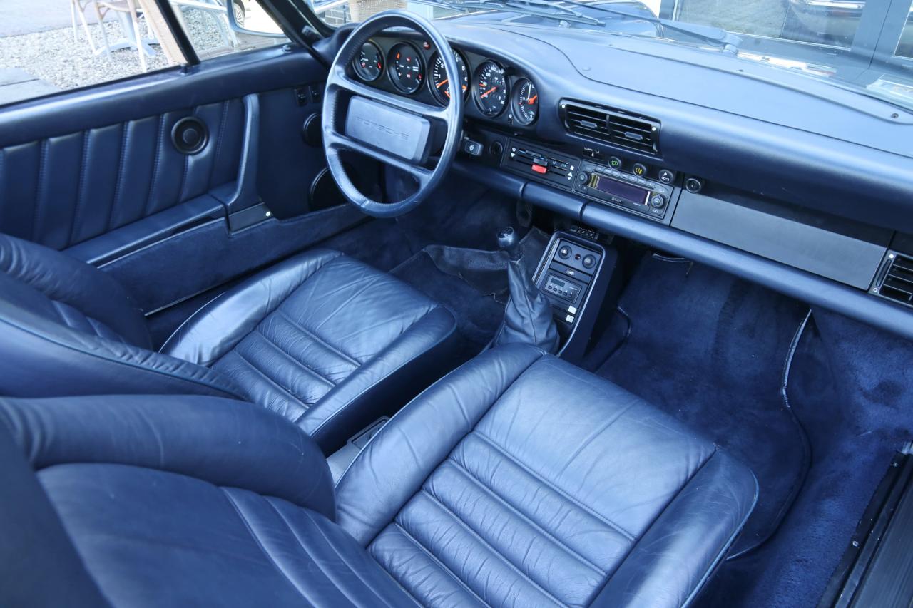 1988 Porsche 930 Turbo Cabriolet &ldquo;Newly delivered in Germany&rdquo;