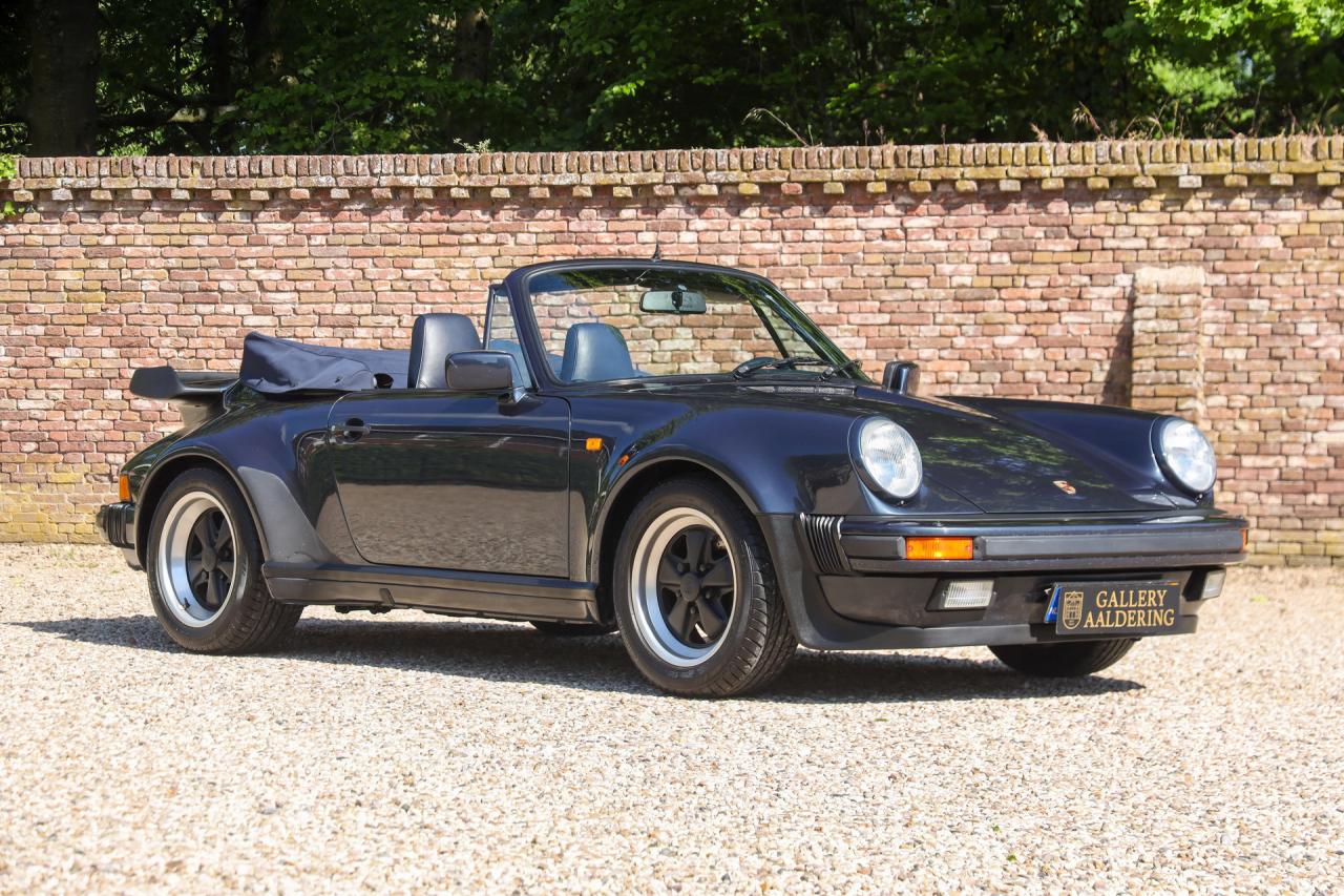 1988 Porsche 930 Turbo Cabriolet &ldquo;Newly delivered in Germany&rdquo;
