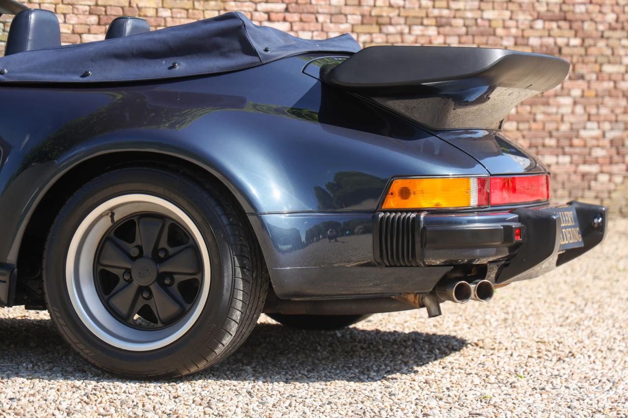 1988 Porsche 930 Turbo Cabriolet &ldquo;Newly delivered in Germany&rdquo;