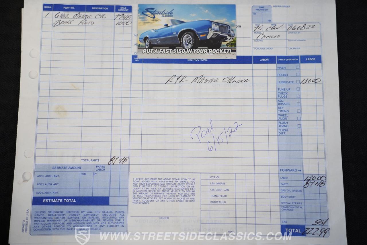 1975 Chevrolet Camaro