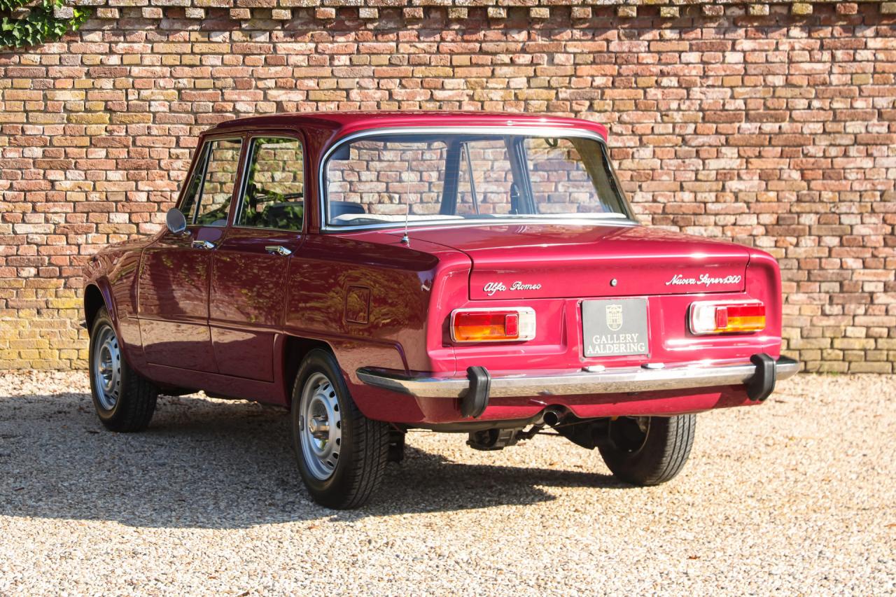 1975 Alfa Romeo Giulia 1300 Nuova Super &ldquo;Restored by Alfisti&rdquo;