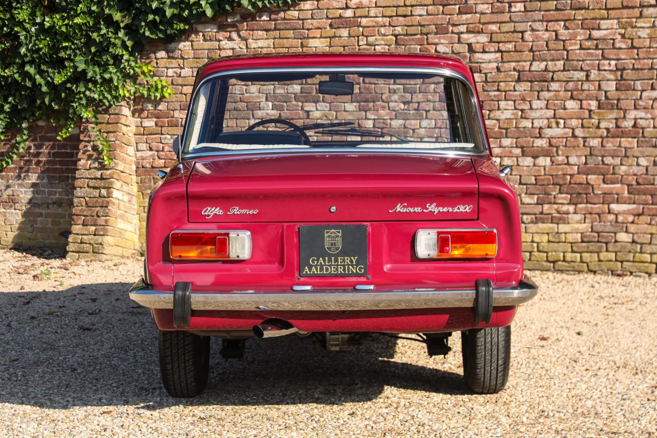 1975 Alfa Romeo Giulia 1300 Nuova Super &ldquo;Restored by Alfisti&rdquo;