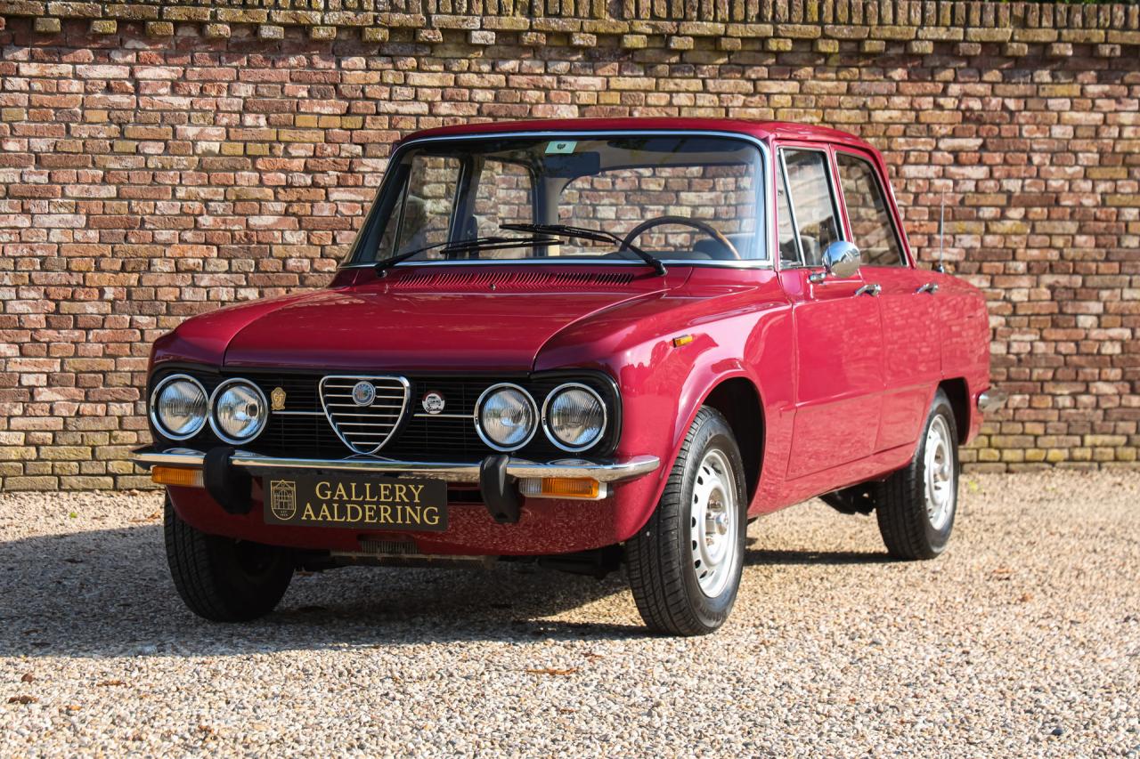 1975 Alfa Romeo Giulia 1300 Nuova Super &ldquo;Restored by Alfisti&rdquo;