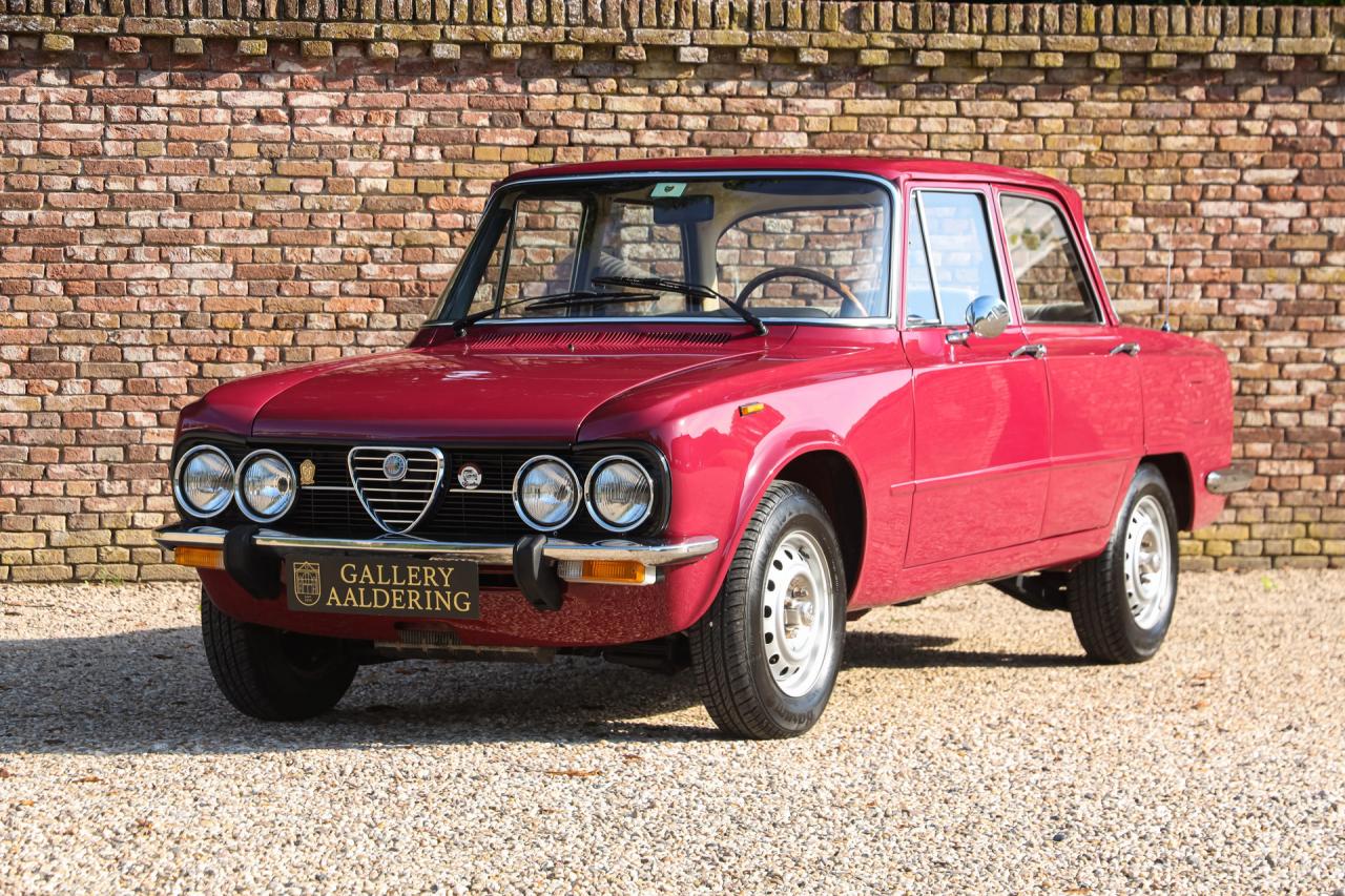 1975 Alfa Romeo Giulia 1300 Nuova Super &ldquo;Restored by Alfisti&rdquo;