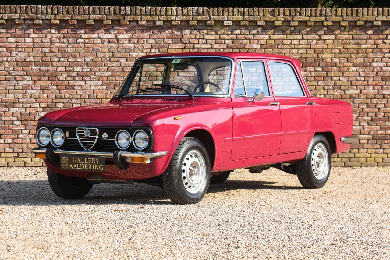 1975 Alfa Romeo Giulia 1300 Nuova Super &ldquo;Restored by Alfisti&rdquo;