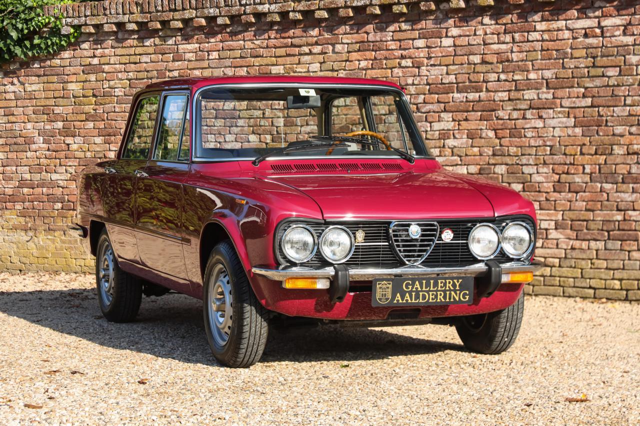 1975 Alfa Romeo Giulia 1300 Nuova Super &ldquo;Restored by Alfisti&rdquo;