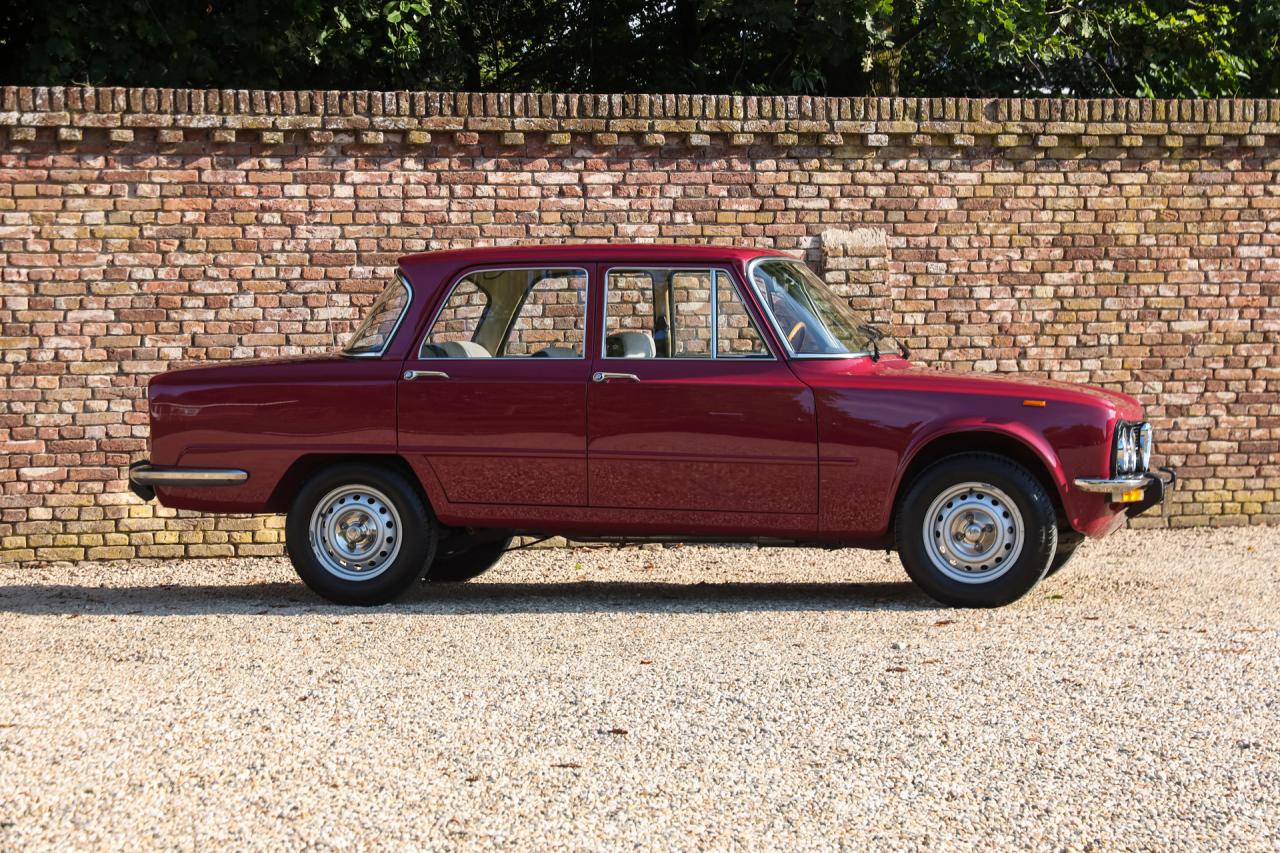 1975 Alfa Romeo Giulia 1300 Nuova Super &ldquo;Restored by Alfisti&rdquo;