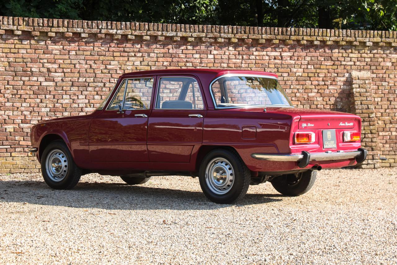 1975 Alfa Romeo Giulia 1300 Nuova Super &ldquo;Restored by Alfisti&rdquo;