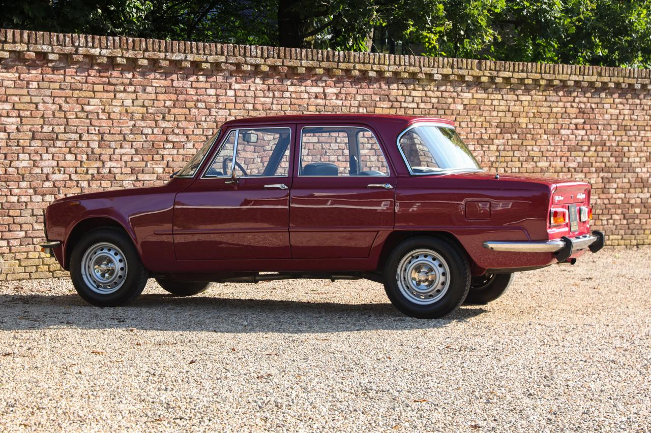 1975 Alfa Romeo Giulia 1300 Nuova Super &ldquo;Restored by Alfisti&rdquo;
