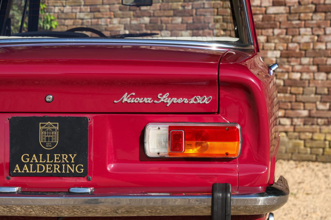 1975 Alfa Romeo Giulia 1300 Nuova Super &ldquo;Restored by Alfisti&rdquo;