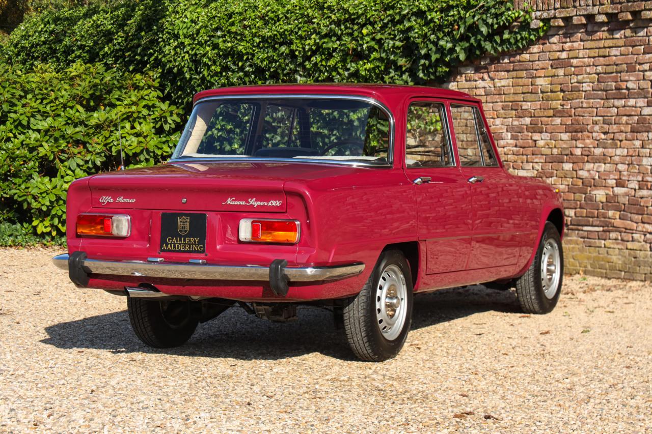 1975 Alfa Romeo Giulia 1300 Nuova Super &ldquo;Restored by Alfisti&rdquo;