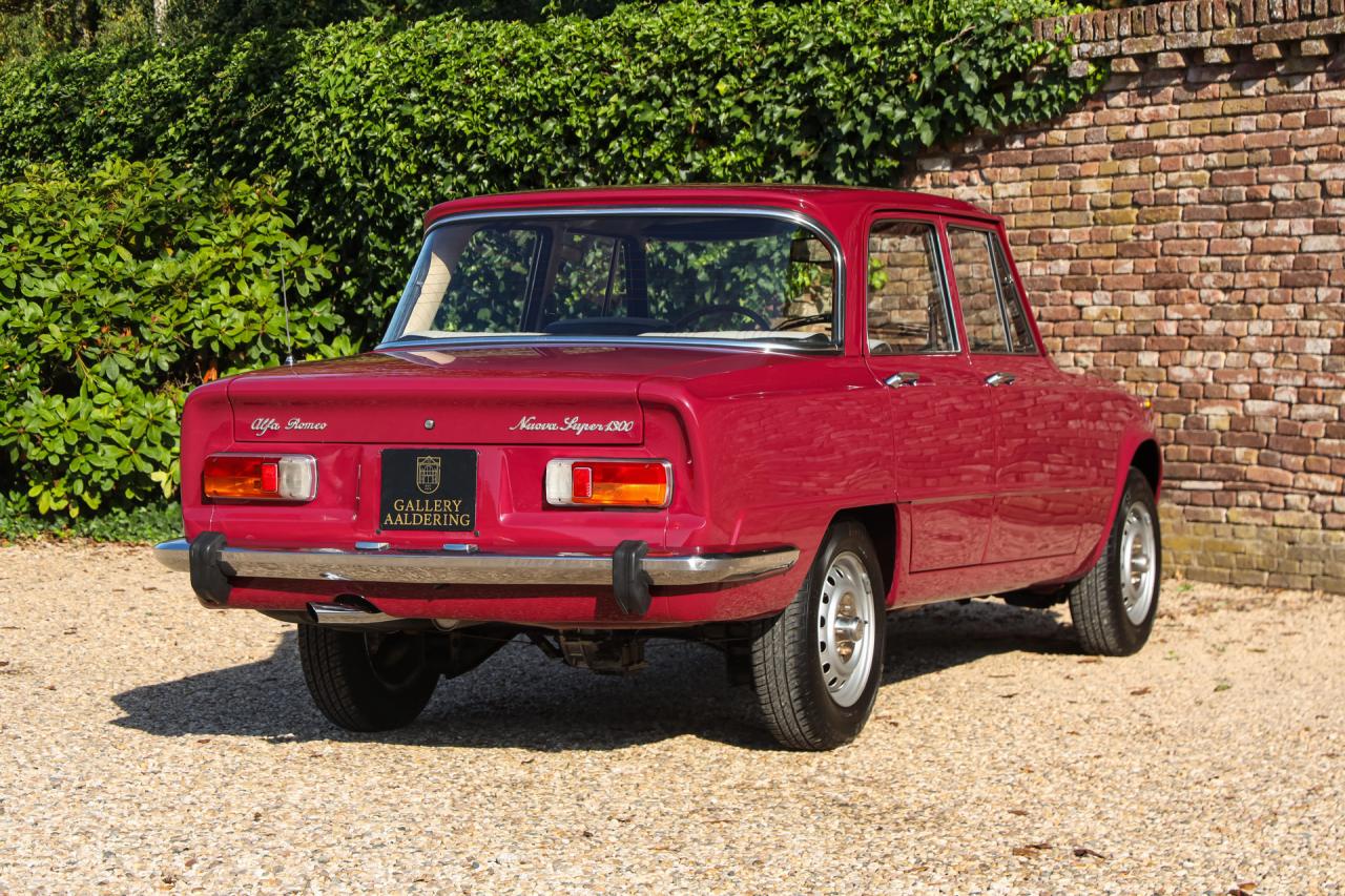 1975 Alfa Romeo Giulia 1300 Nuova Super &ldquo;Restored by Alfisti&rdquo;