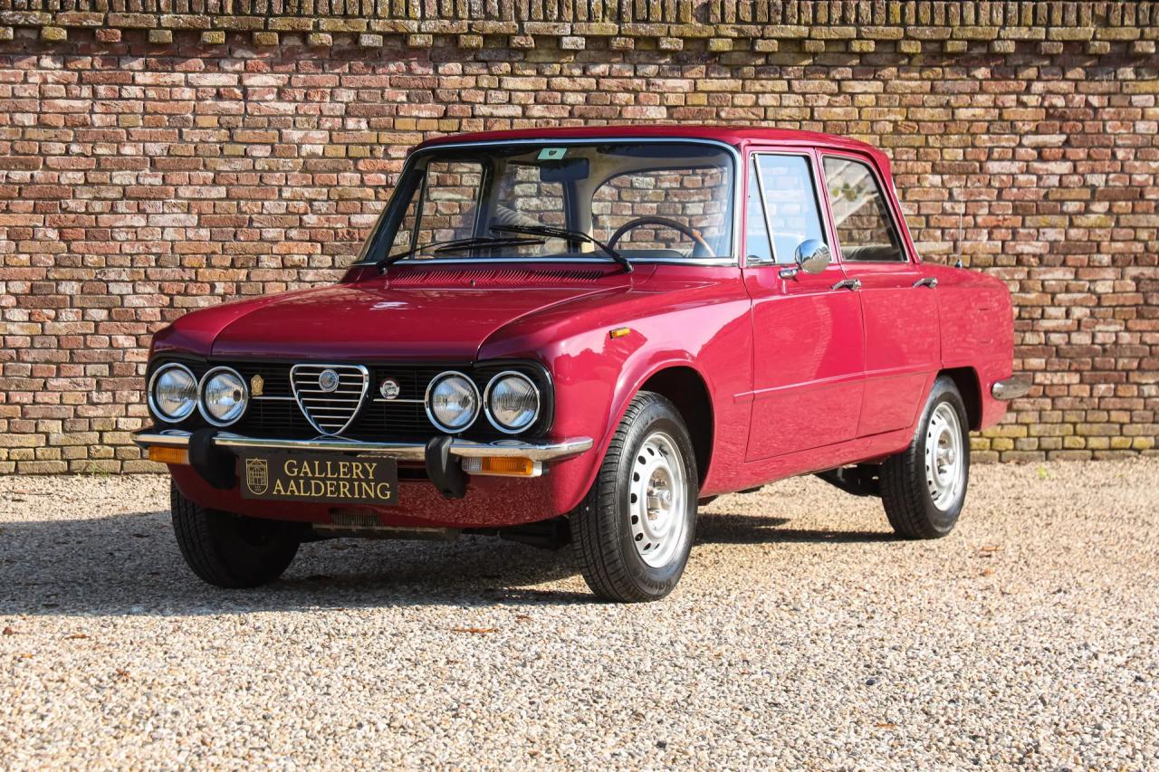 1975 Alfa Romeo Giulia 1300 Nuova Super &ldquo;Restored by Alfisti&rdquo;