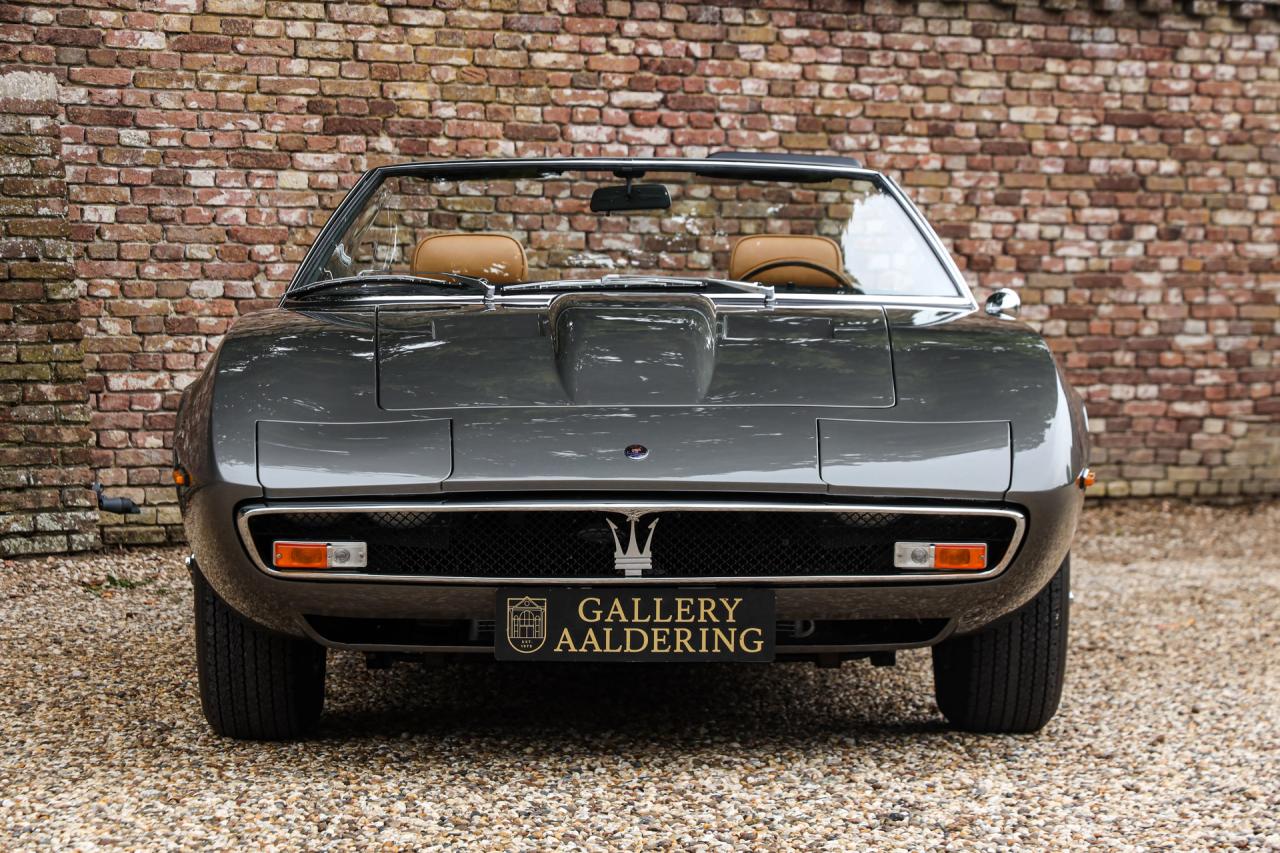 1969 Maserati Ghibli 4.7 Spyder &ldquo;The original, straight from the factory&rdquo;