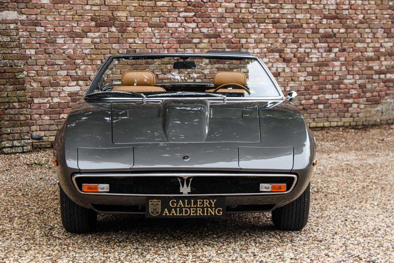 1969 Maserati Ghibli 4.7 Spyder &ldquo;The original, straight from the factory&rdquo;