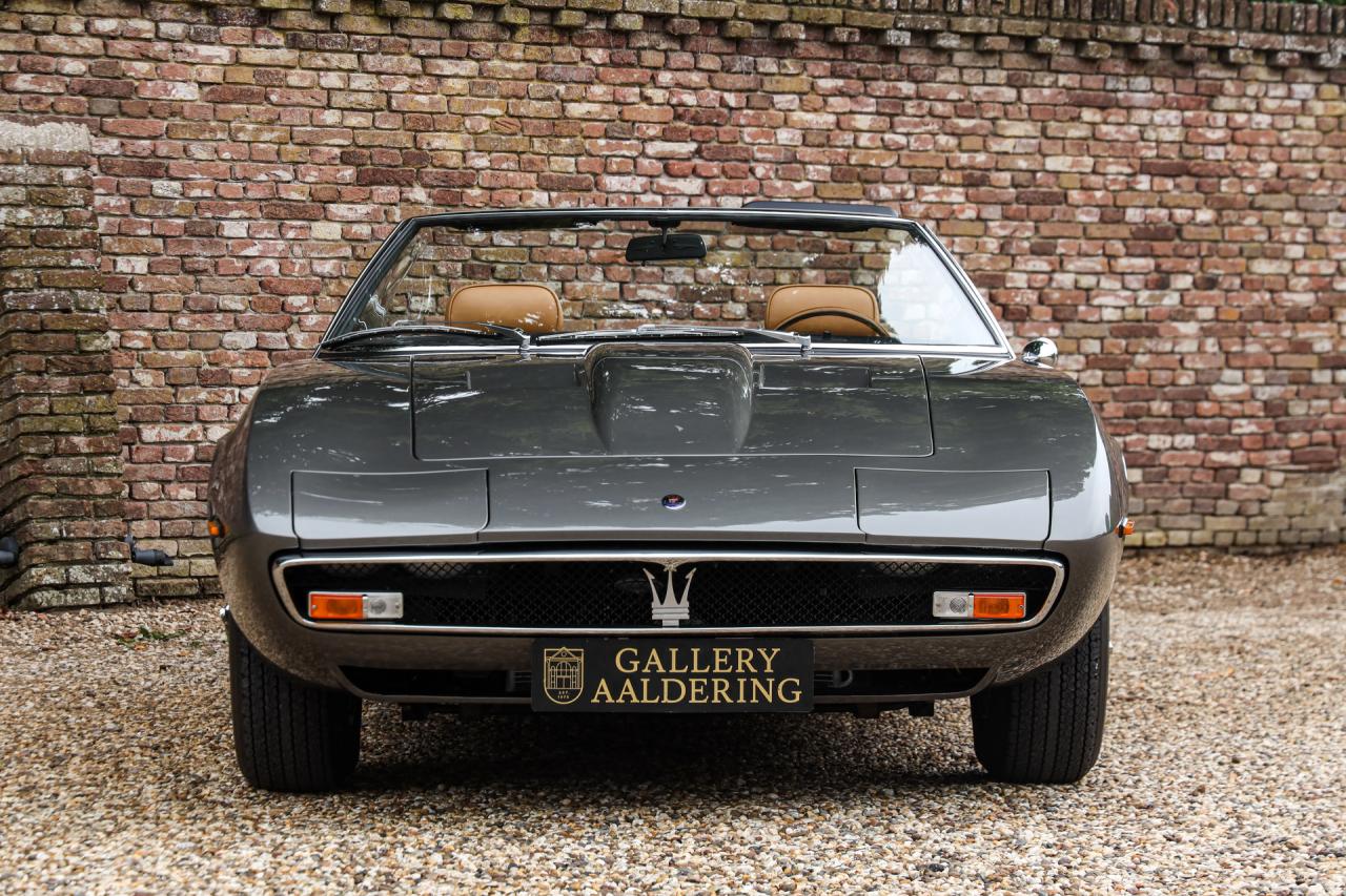 1969 Maserati Ghibli 4.7 Spyder &ldquo;The original, straight from the factory&rdquo;