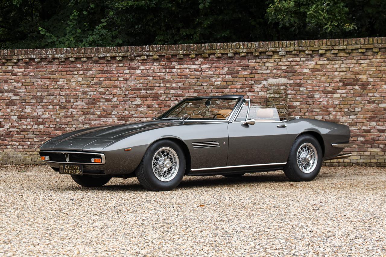 1969 Maserati Ghibli 4.7 Spyder &ldquo;The original, straight from the factory&rdquo;
