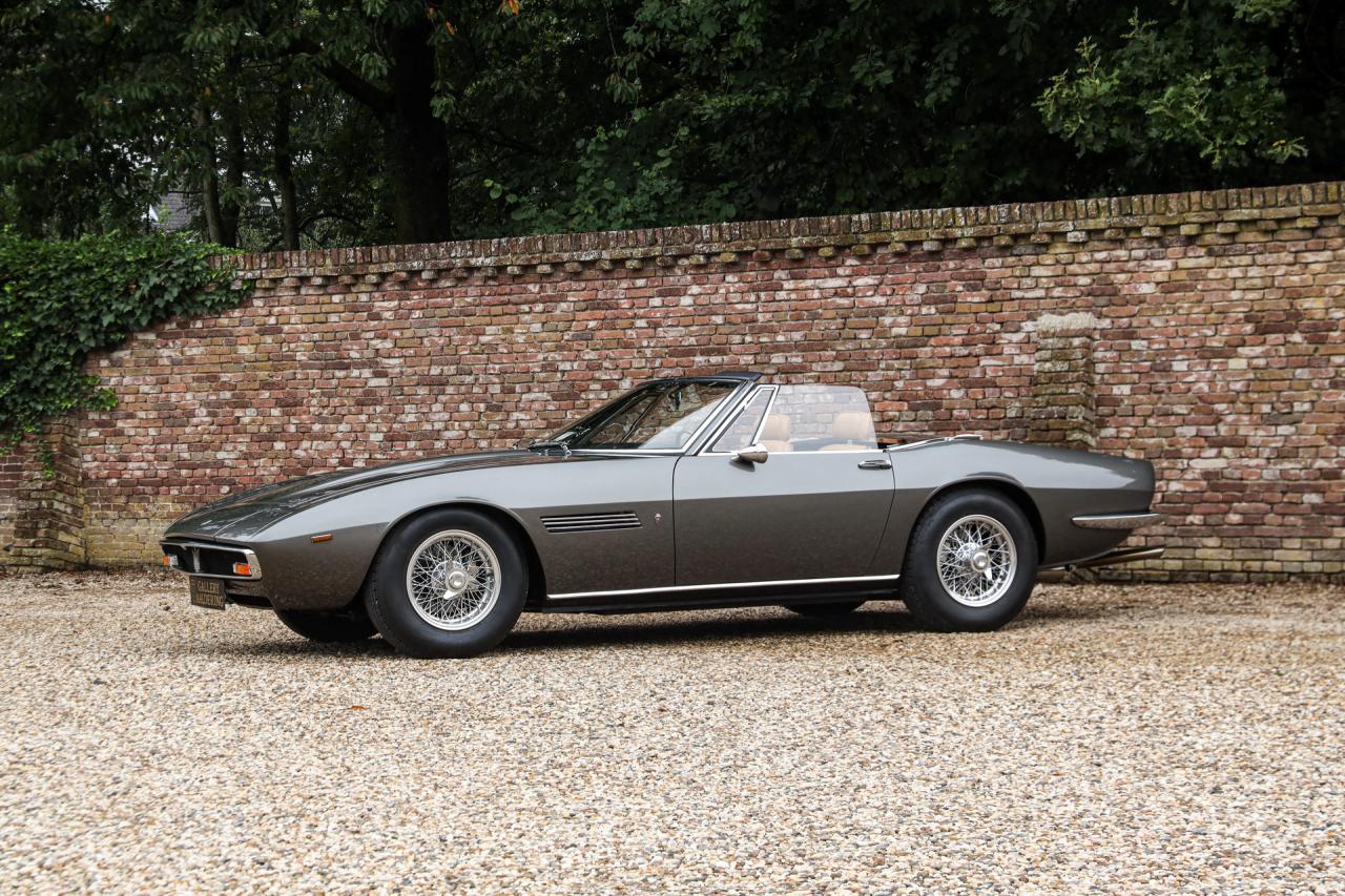 1969 Maserati Ghibli 4.7 Spyder &ldquo;The original, straight from the factory&rdquo;