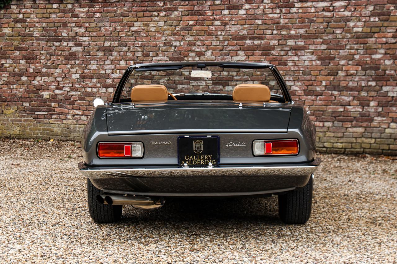 1969 Maserati Ghibli 4.7 Spyder &ldquo;The original, straight from the factory&rdquo;