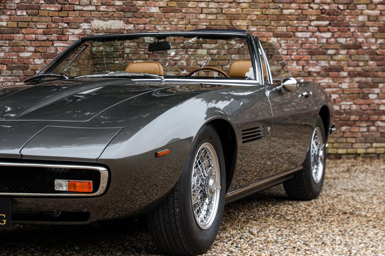 1969 Maserati Ghibli 4.7 Spyder &ldquo;The original, straight from the factory&rdquo;