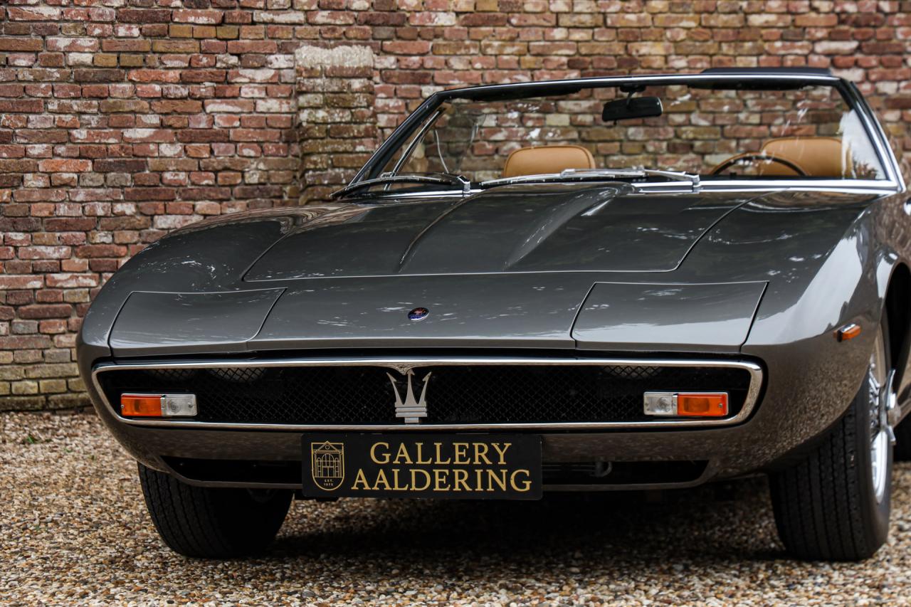 1969 Maserati Ghibli 4.7 Spyder &ldquo;The original, straight from the factory&rdquo;