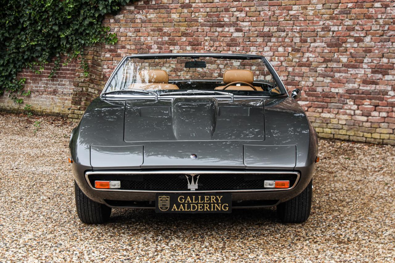 1969 Maserati Ghibli 4.7 Spyder &ldquo;The original, straight from the factory&rdquo;