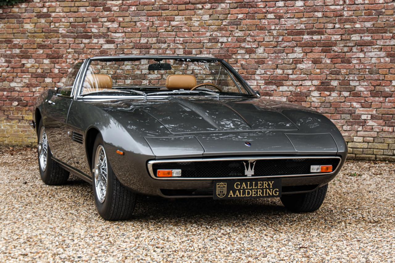 1969 Maserati Ghibli 4.7 Spyder &ldquo;The original, straight from the factory&rdquo;