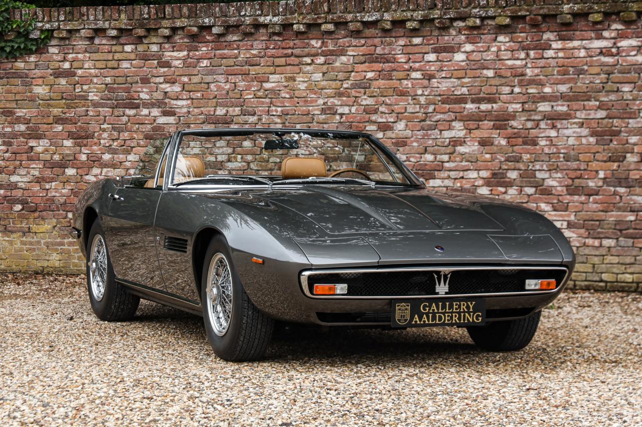 1969 Maserati Ghibli 4.7 Spyder &ldquo;The original, straight from the factory&rdquo;