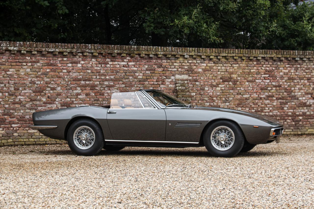1969 Maserati Ghibli 4.7 Spyder &ldquo;The original, straight from the factory&rdquo;
