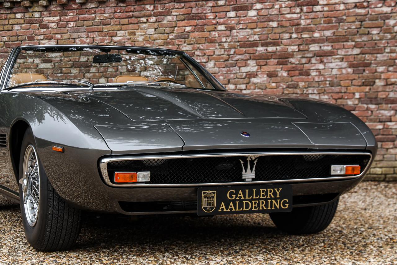 1969 Maserati Ghibli 4.7 Spyder &ldquo;The original, straight from the factory&rdquo;