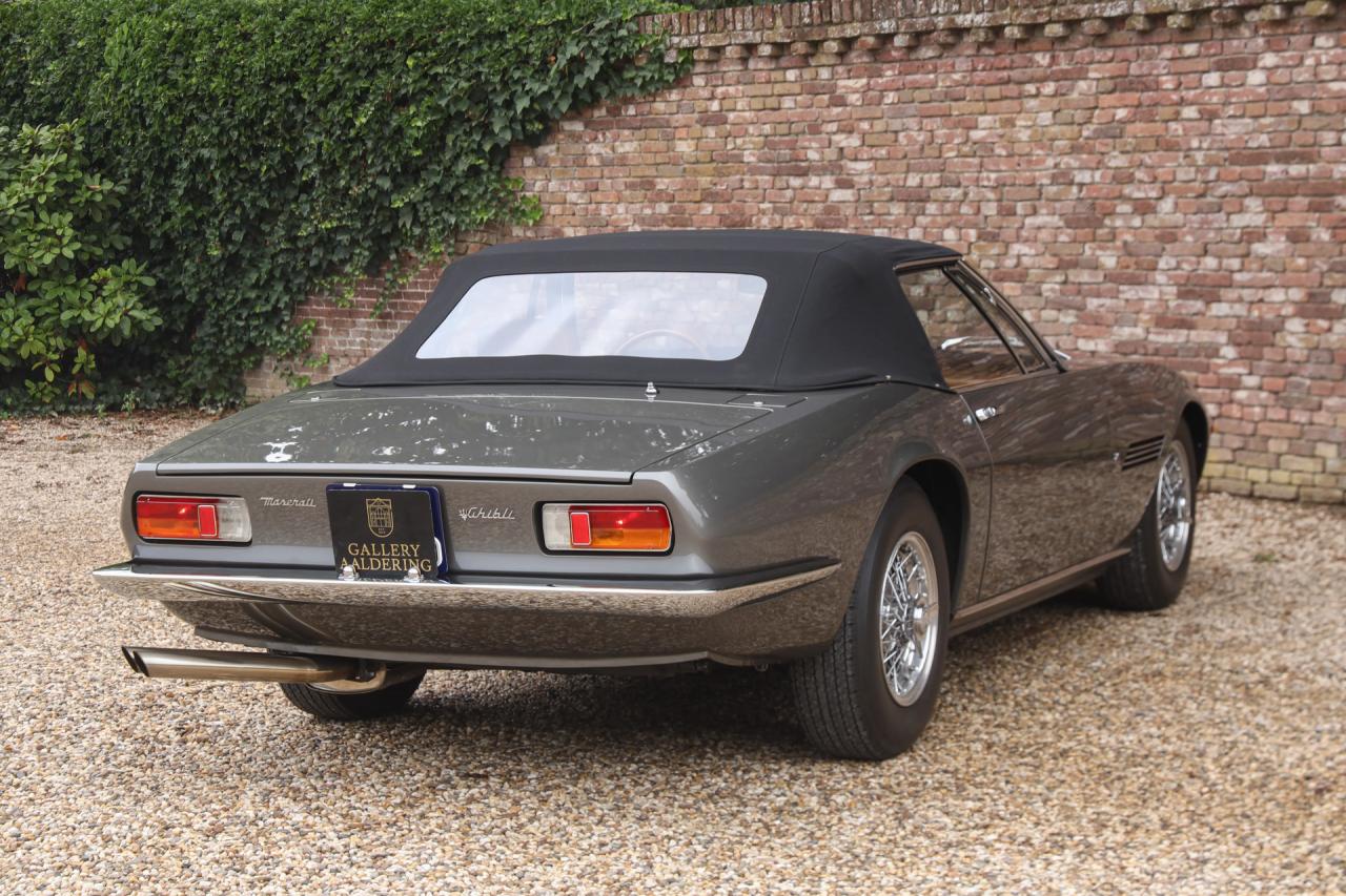1969 Maserati Ghibli 4.7 Spyder &ldquo;The original, straight from the factory&rdquo;