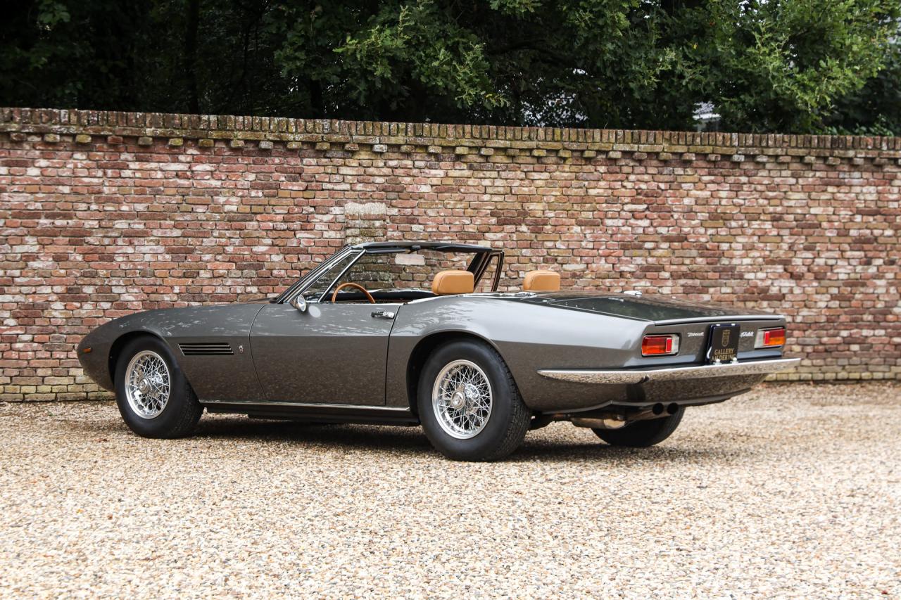 1969 Maserati Ghibli 4.7 Spyder &ldquo;The original, straight from the factory&rdquo;
