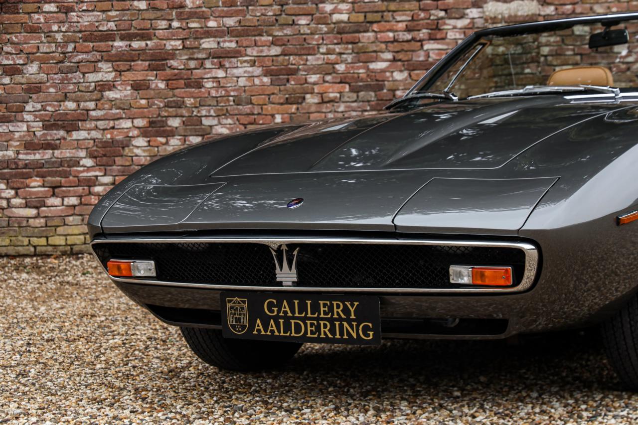 1969 Maserati Ghibli 4.7 Spyder &ldquo;The original, straight from the factory&rdquo;