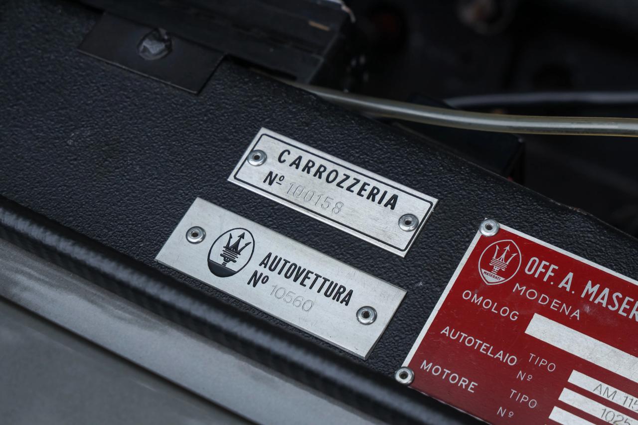 1969 Maserati Ghibli 4.7 Spyder &ldquo;The original, straight from the factory&rdquo;