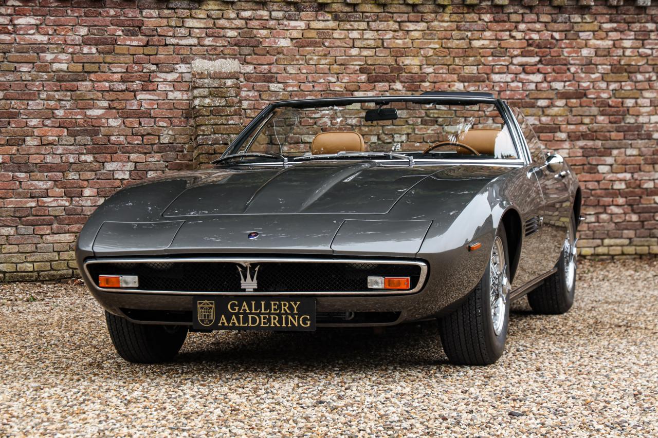 1969 Maserati Ghibli 4.7 Spyder &ldquo;The original, straight from the factory&rdquo;