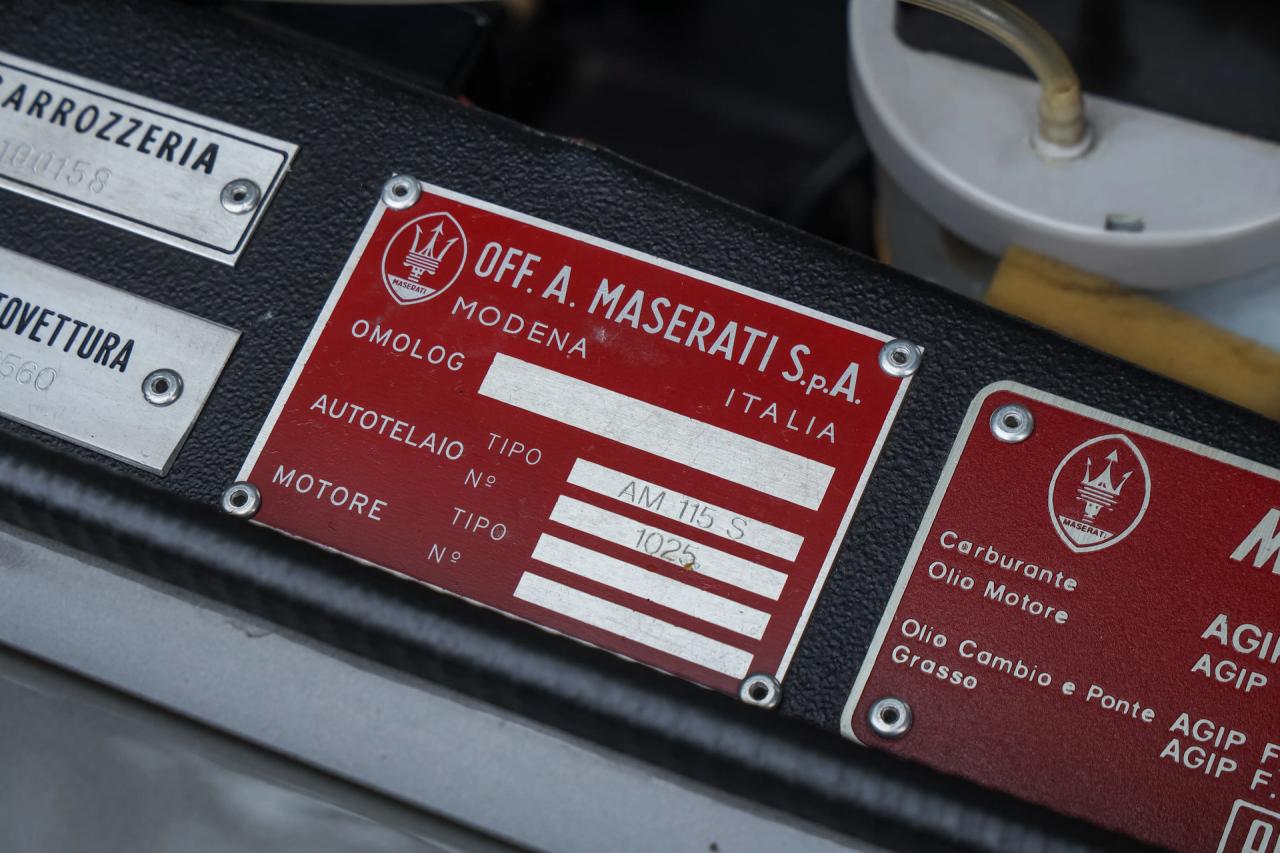1969 Maserati Ghibli 4.7 Spyder &ldquo;The original, straight from the factory&rdquo;