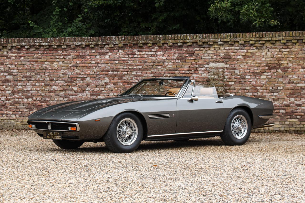 1969 Maserati Ghibli 4.7 Spyder &ldquo;The original, straight from the factory&rdquo;