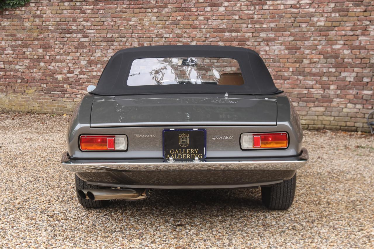 1969 Maserati Ghibli 4.7 Spyder &ldquo;The original, straight from the factory&rdquo;