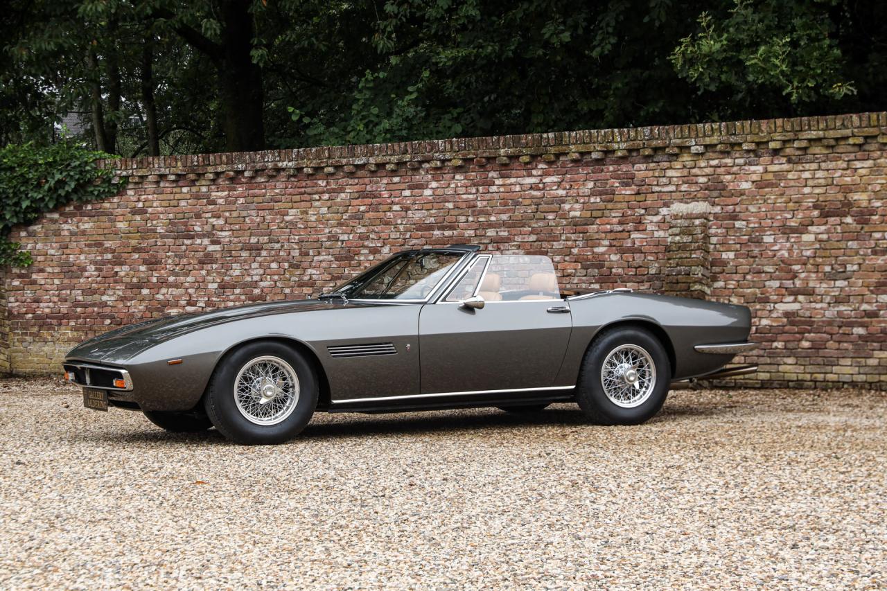 1969 Maserati Ghibli 4.7 Spyder &ldquo;The original, straight from the factory&rdquo;