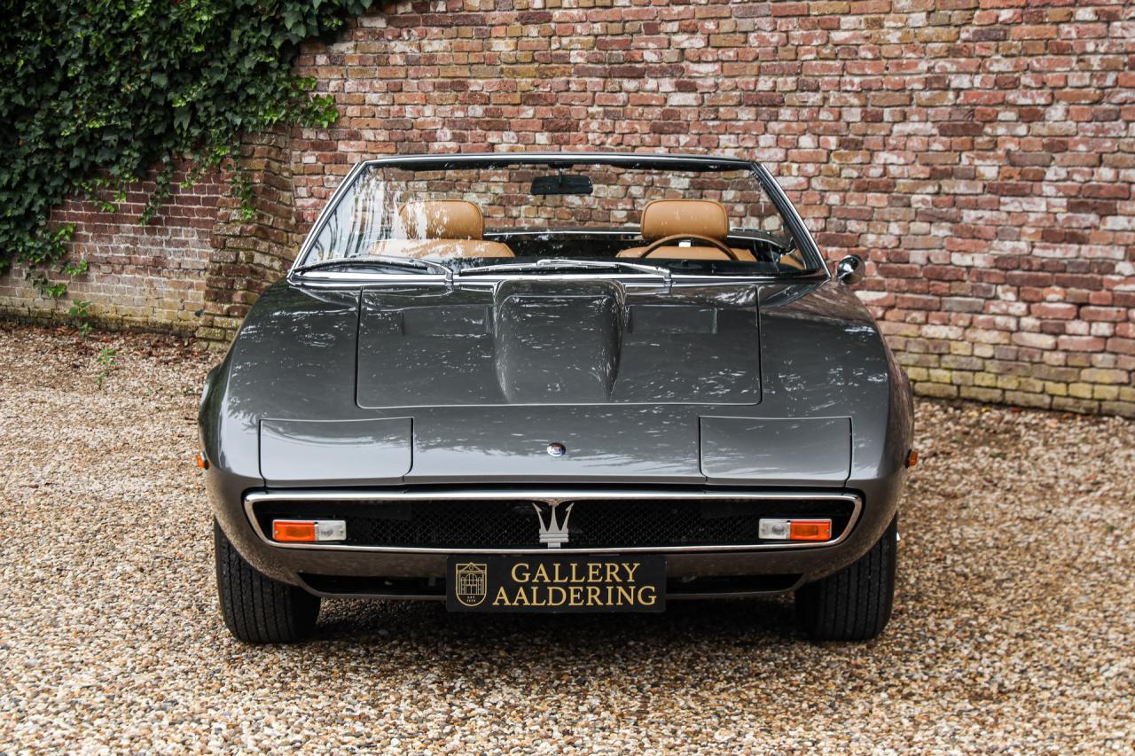 1969 Maserati Ghibli 4.7 Spyder &ldquo;The original, straight from the factory&rdquo;