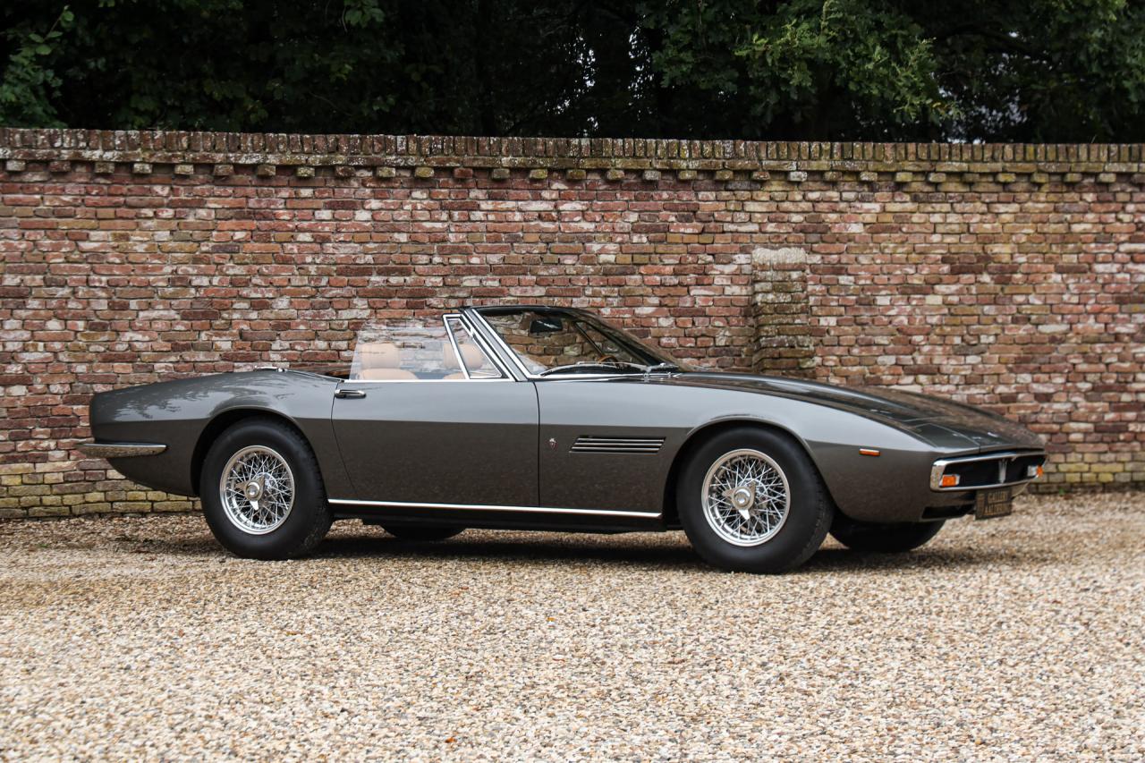 1969 Maserati Ghibli 4.7 Spyder &ldquo;The original, straight from the factory&rdquo;