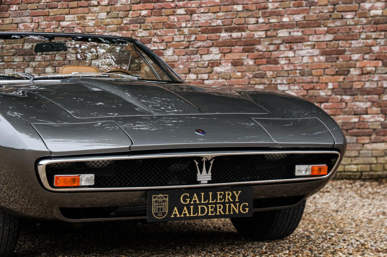 1969 Maserati Ghibli 4.7 Spyder &ldquo;The original, straight from the factory&rdquo;