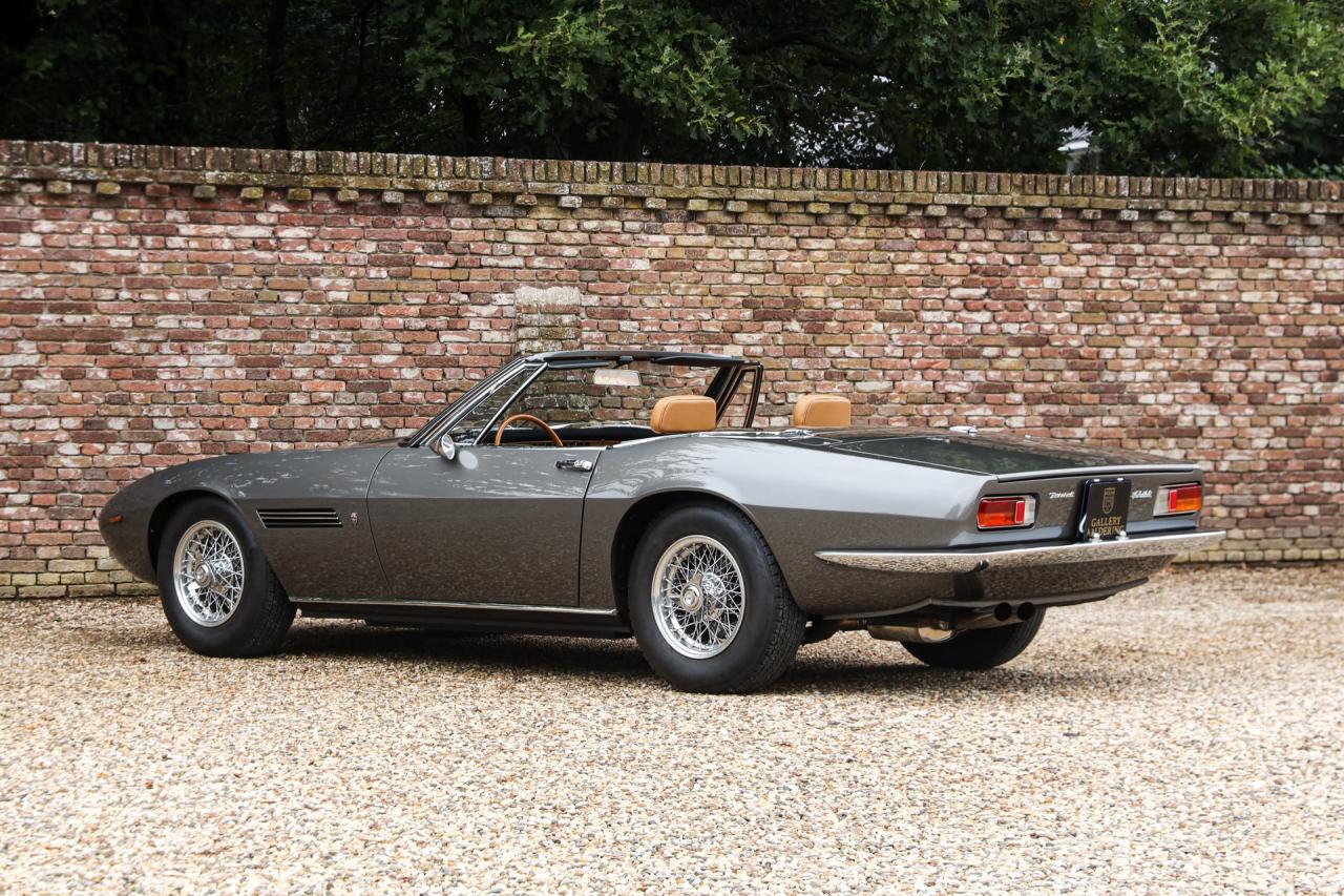 1969 Maserati Ghibli 4.7 Spyder &ldquo;The original, straight from the factory&rdquo;