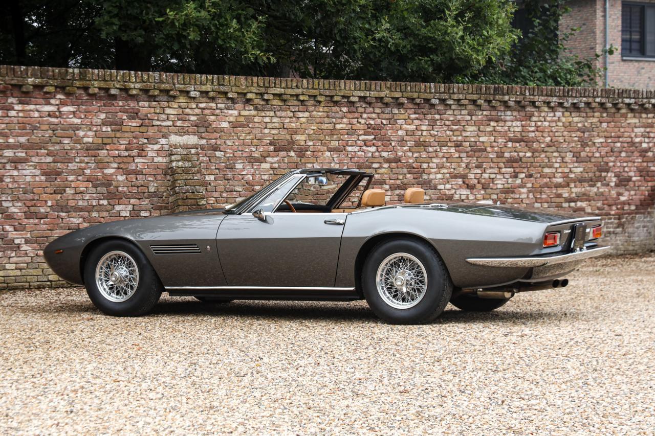 1969 Maserati Ghibli 4.7 Spyder &ldquo;The original, straight from the factory&rdquo;