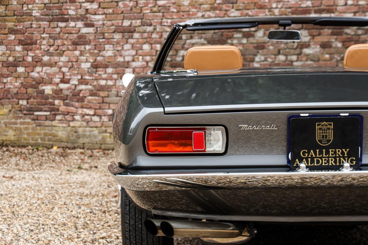 1969 Maserati Ghibli 4.7 Spyder &ldquo;The original, straight from the factory&rdquo;