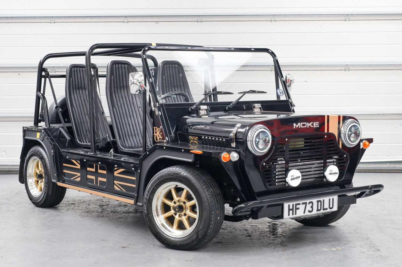 2023 MOKE International Black &amp; Gold Special Edition &ndash; One of Three