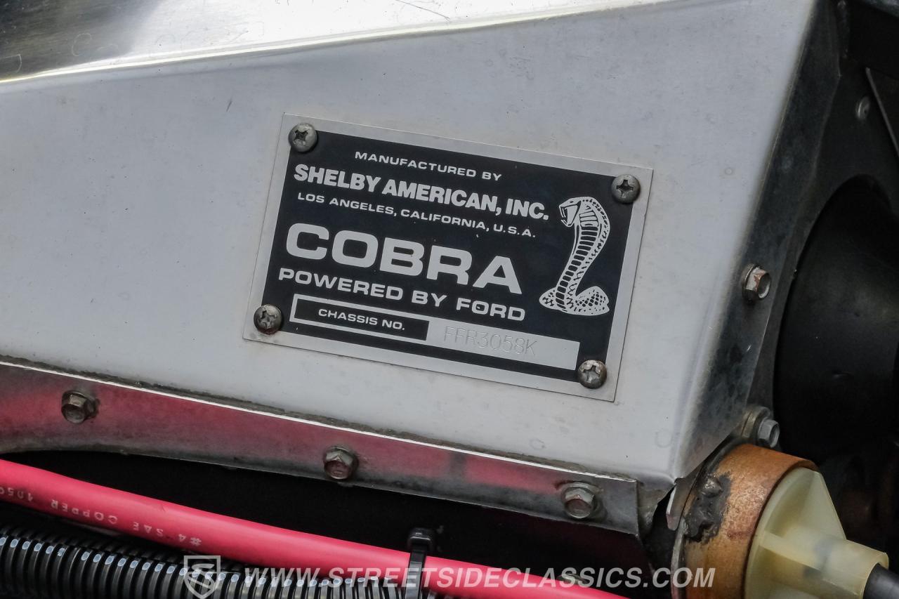 1965 Shelby Cobra Factory Five Supercharged